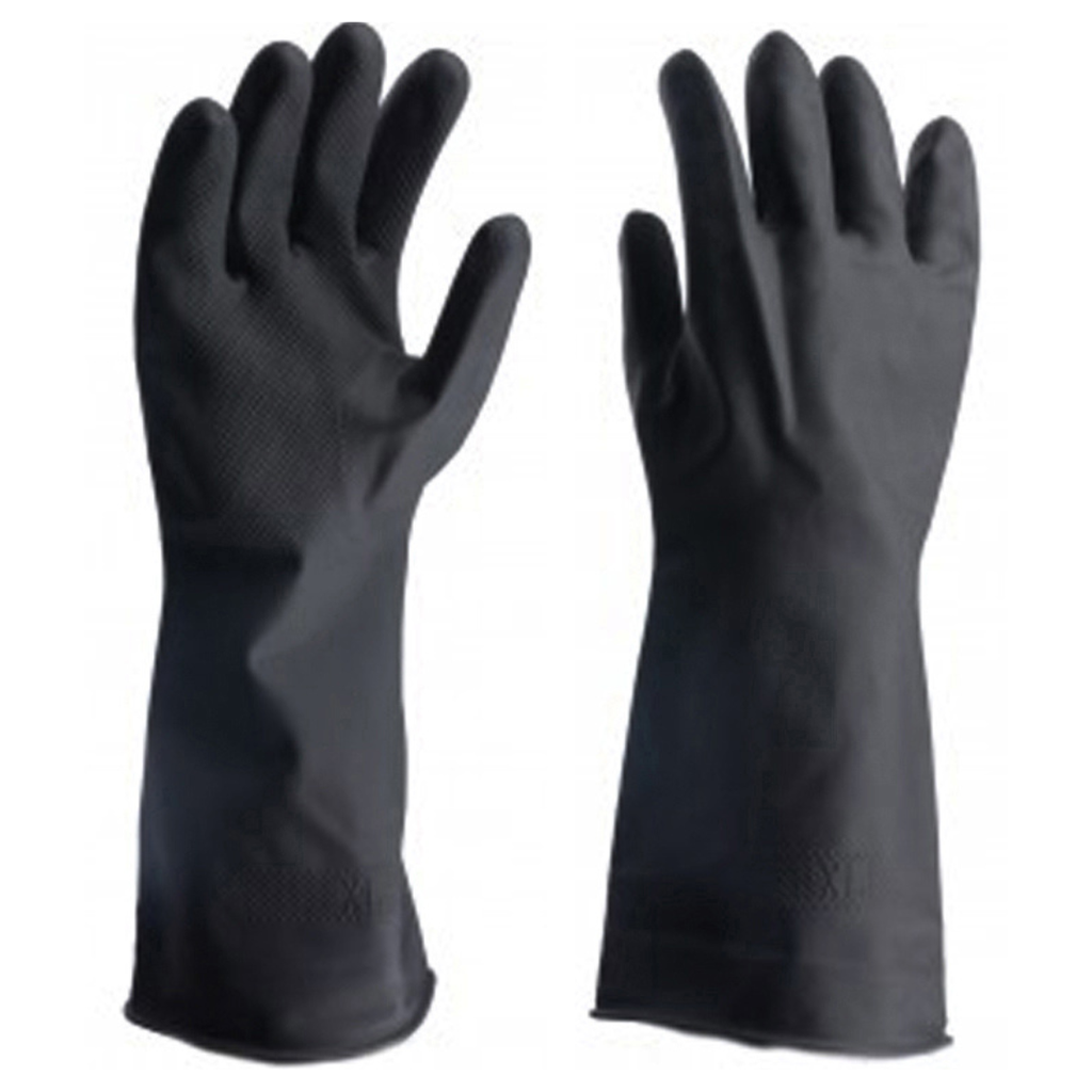 كفوف بلاستيك اسود